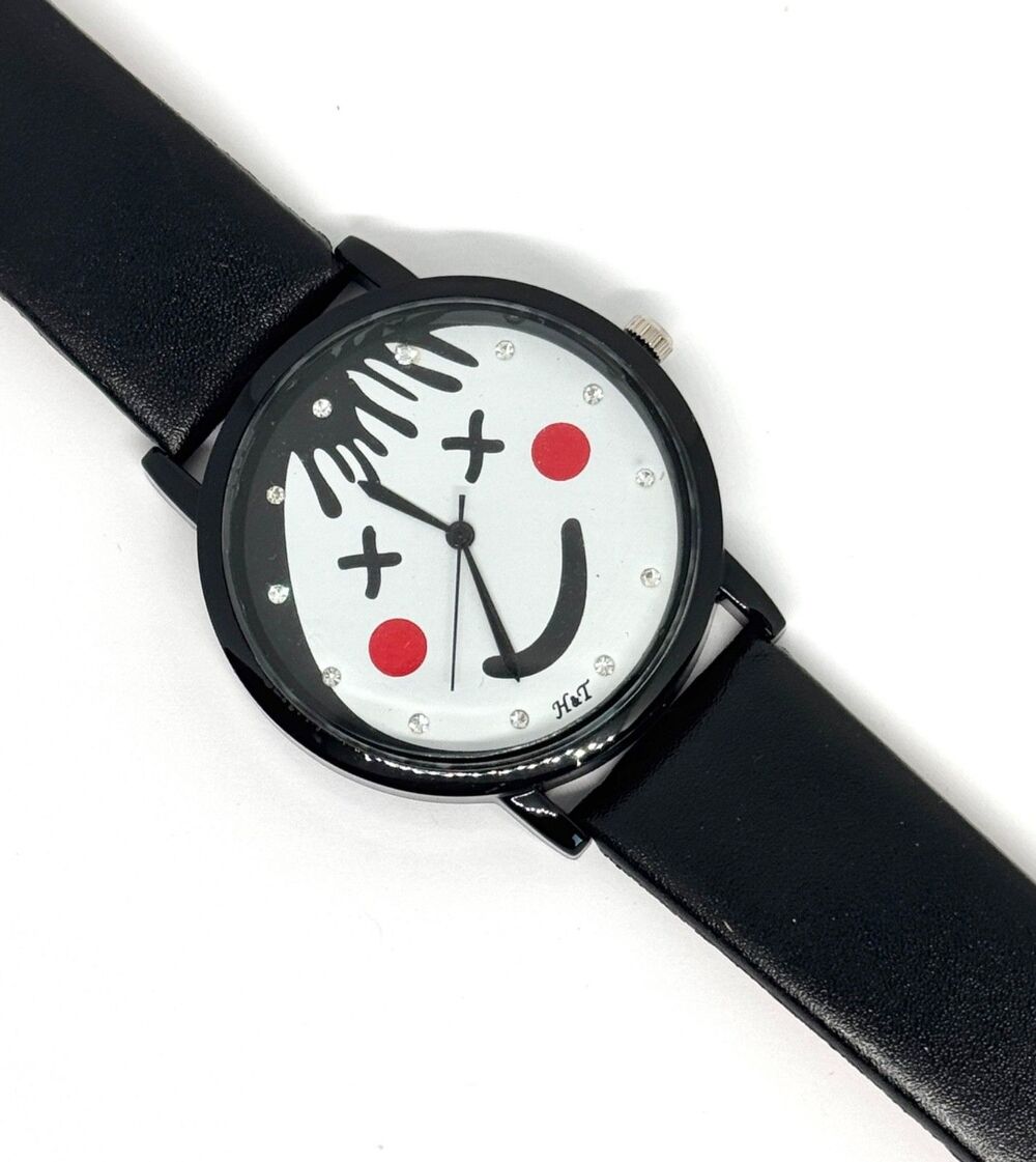 Vtg New Cute Face Ladies Watch Stainless Steel Face Item #1115 - Picture 3 of 4